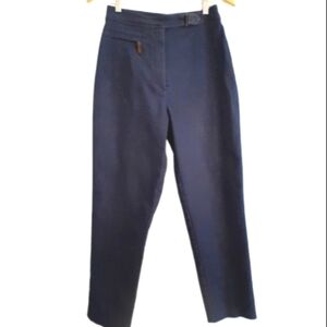 DEBBIE SHUCHAT Highwaisted straight leg dark Blue jeans Sz 6 (26)